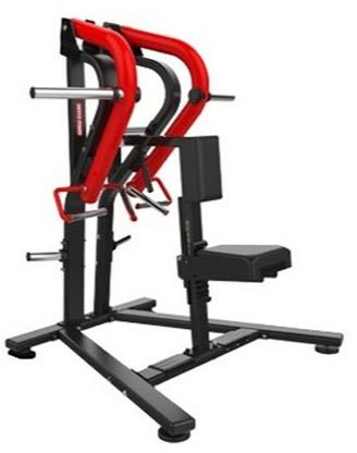 Low Row Machine, Color : Black, Red