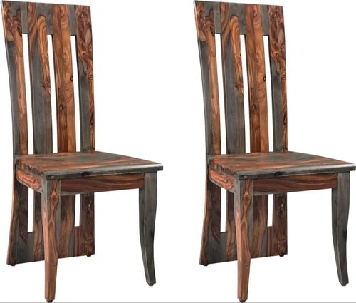 Polished Engineered Wood Dining Chair For Hotel, Home