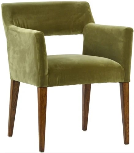 Polished Upholstery Sheesham Wood Chair For Restaurant