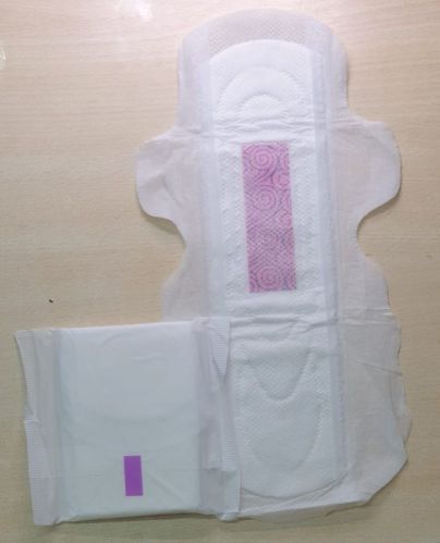 Cotton Anion Sanitary Napkin, Shape : Folded, Winged