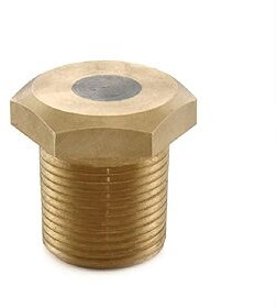 Boiler Bronze Fusible One Piece Plug