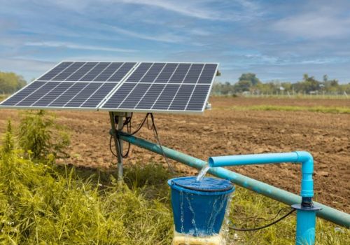 Polished Solar Water Pump For Agricultural Industry