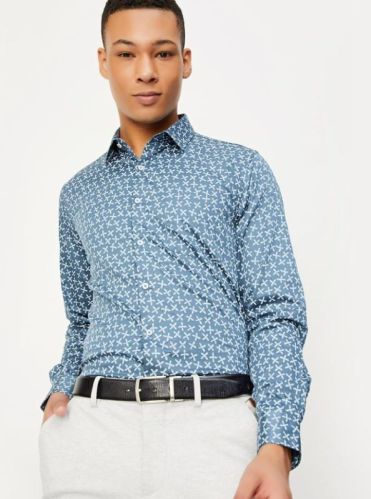 Cotton Mens Printed Shirts, Technics : Machine Made