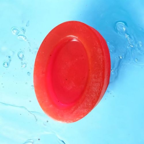 Rose handmade soaps, Color : Pink, Form : Solid