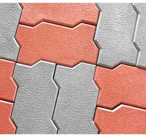 Concrete Zig Zag Paver Block For Flooring