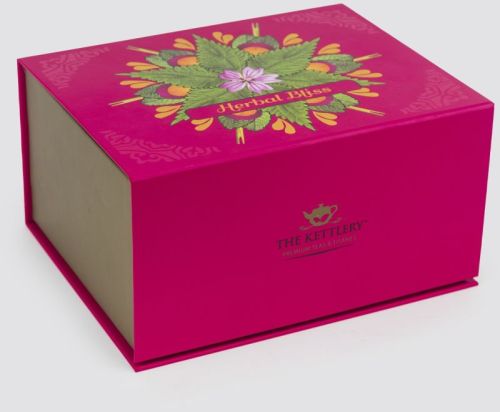 Herbal Bliss Tea Gift Set, Packaging Type : Box