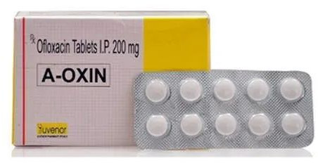 A-Oxin Tablets, Composition : Ofoxacin