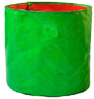 HDPE Plant Grow Bags, Color : Green