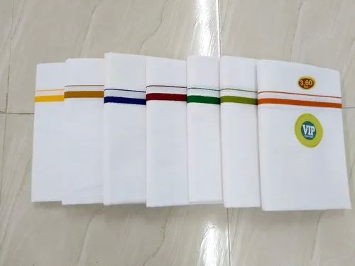 3.60 M Cotton Double Dhoti, Gender : Male