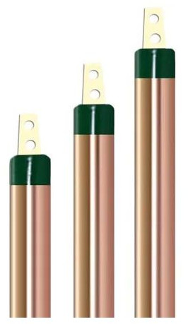 Copper Bonded Chemical Earthing Electrode For LT HT Uses