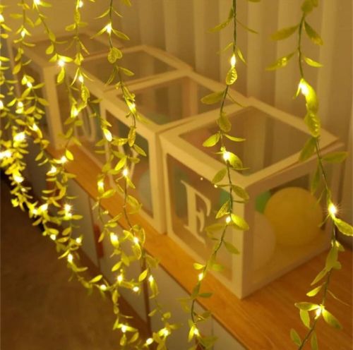 LED Leaf Shape Curtain Light For Bandquets, Garden, Home