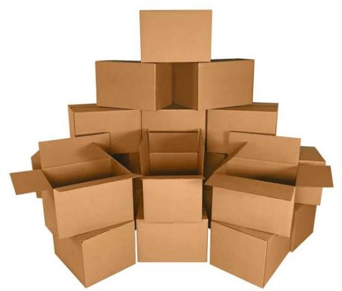 Kraft Paper Plain Corrugated Boxes