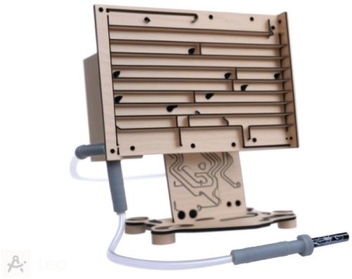 AdventionWiz MDF ( Engineered Wood ) Polished DIY Hydraulic Maze Game