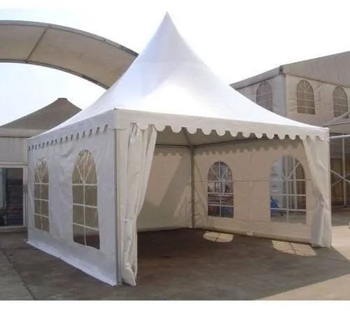 Plain PVC Aluminium Pagoda Tent For Camping