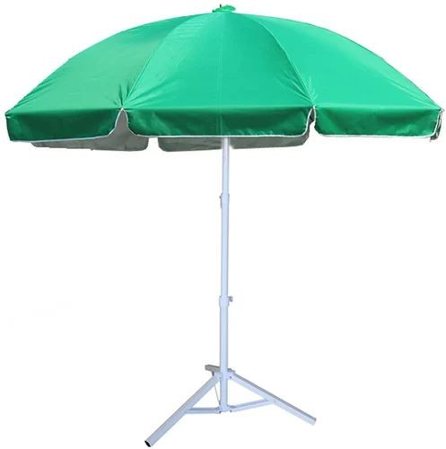 Printed Polyester Green Promotional Garden Umbrella, Handle Material : Stainless Steel