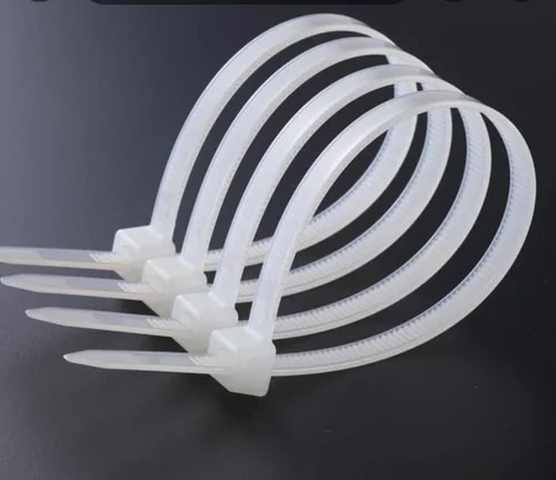 Polished Plastic Flexible Cable Ties, Length : 150-200mm