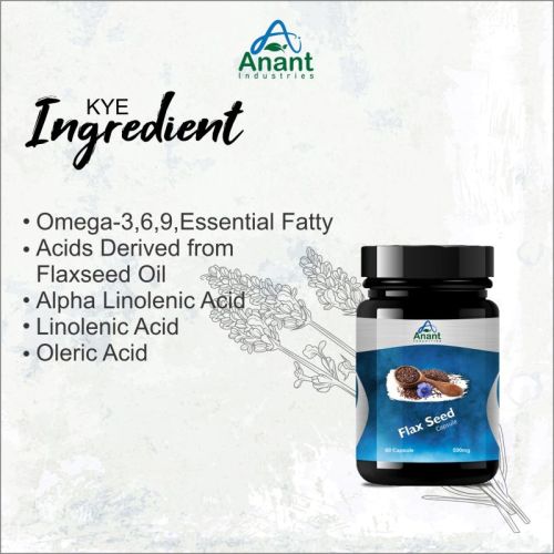 ANANT Flax Seed Oil Capsules