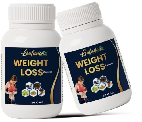 LEAFUSION Ayurvedic Weight Loss Capsules, Purity : 100% for Personal