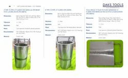 15mm SINGLE V PLATE TO PLATE ADVANCED UT FLAWED SPECIMENS (AS PER ISO 9712 CLASSIFICATION SPECIMENS)