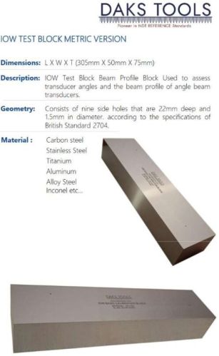 Iow Test Block Metric Version