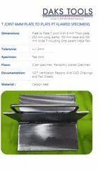 T JOINT 6MM PLATE TO PLATE PT FLAWED SPECIMENS