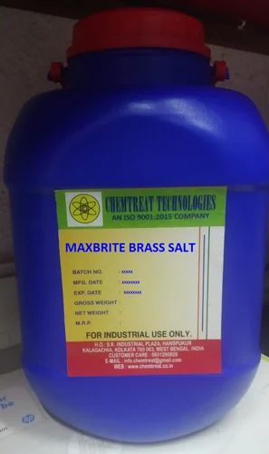 Chemtreat Technologies Maxbrite Brass Plating Salt For Industrial Use