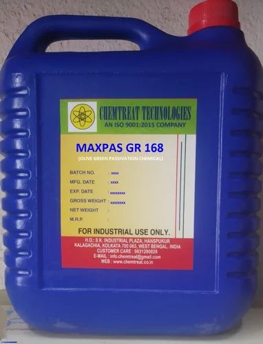 Chemtreat Technologies Maxpas GR168 Passivation Chemical For Industrial Use