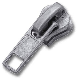 Zinc Alloy Non Lock Zipper Slider For Garments Use