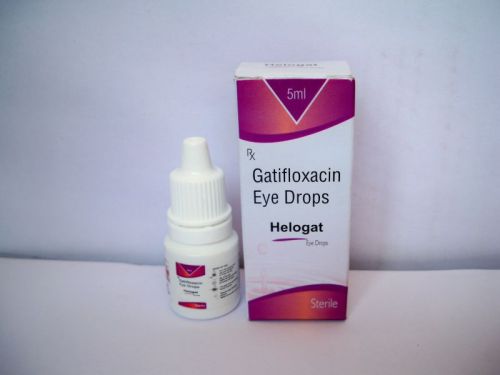 HELOGAT Gatifloxacin Eye Drops, Packaging Type : AMP