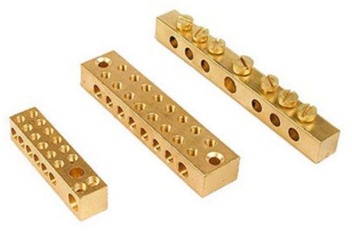 Polished Brass Neutral Links For Electric Fitting