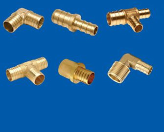 Polished Brass Pex Fittings For Industrial