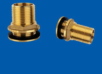 Polished Brass Tank Connector For Industrial