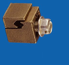 Bronze Vise Connector, Color : Golden for Industrial