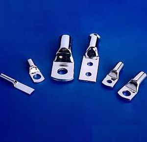 Nickel Plated Copper Cable Terminal Lugs For Electrical Ue