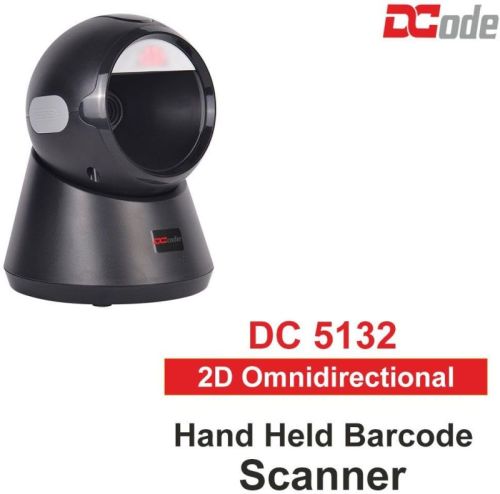 Dcode DC5132 1D/2D Barcode Scanner, Connectivity Type : Wired (Corded)
