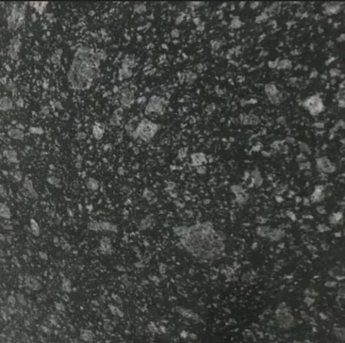 Polished Plain Dotted Majestic Black Granite Slab For Flooring, Wall, Kitchen Countertop Etc.