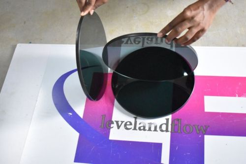 Plain Polished Furnace Peep Hole Glass