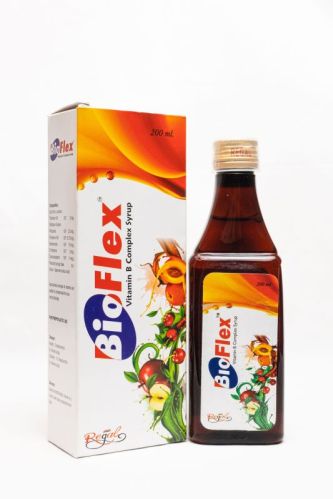 Bioflex Vitamin B Complex Syrup, Packaging Type : Plastic Bottle