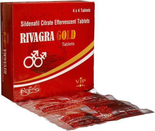 Rivagra Gold Tablets, Packaging Type : Box