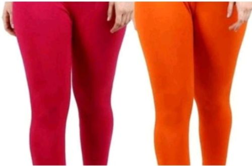 Plain Straight Fit Lycra Ladies Leggings, Packaging Type : Poly Bag