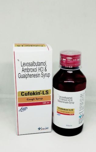 Cufokin-LS Syrup, Packaging Type : Plastic Bottle