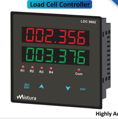 Mistura Loadcell Controller With 4-relay, Shape : Square