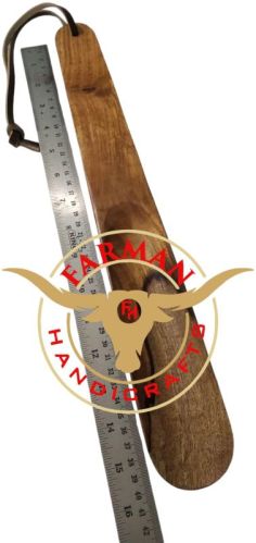 Glossy Wooden Shoe Horn, Packaging Type : Box