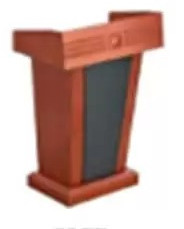 Wood FUR-P005 Podium For Auditorium, Halls