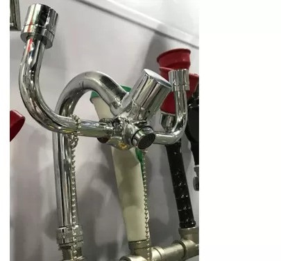 Manual Stainless Steel Table Top Eye Wash For Laboratory