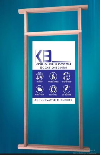 KORIN Polished PVC WPC Door Frame For BUILDING