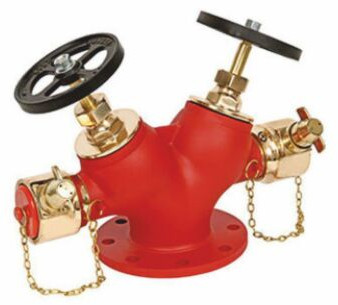 PAT Double Headed Hydrant Valve, Pressure : High Pressure