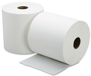 Paper Hrt Tissue Roll, Color : White