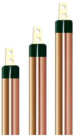 Polished Copper Earthing Electrode