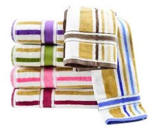 100% Cotton Striped Cabana Towels For Home